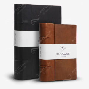 PEG AND AWL : HAND BOUND LEATHER TOMES