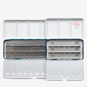 ROSA : EMPTY METAL WATERCOLOUR CASE