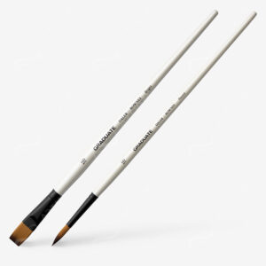 DALER-ROWNEY : GRADUATE LONG HANDLED SYNTHETIC BRUSHES