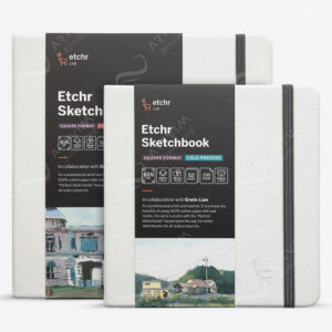 ETCHR : SQUARE SKETCHBOOK