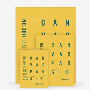 JACKSON'S : 100% COTTON CANVAS PAD UNIVERSAL PRIMED