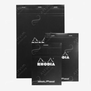 RHODIA : BASICS DOT PADS BLACK COVER