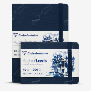 CLAIREFONTAINE : ALPHA LAVIS STITCHBOUND DRAWING BOOK