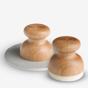 ABIG : WOODEN HAND-RUBBER BARENS