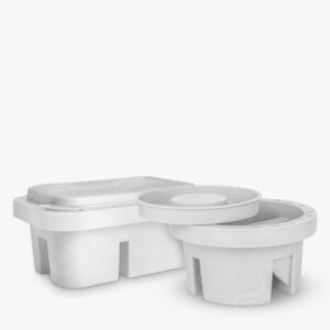 STUDIO ESSENTIALS : PLASTIC BRUSH WASHERS