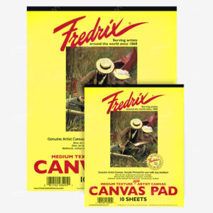FREDRIX : CANVAS PADS ACRYLIC PRIMED COTTON DUCK, FOR OIL / ACRYLIC