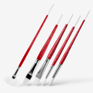 WINSOR & NEWTON : UNIVERSITY WHITE SYNTHETIC BRUSHES