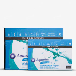 DALER-ROWNEY : AQUAFINE WATERCOLOUR PAPER GUMMED PADS