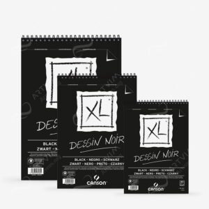 CANSON : XL BLACK SPIRAL PAD
