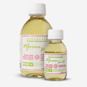 SENNELIER : GREEN FOR OIL LIQUID MEDIUM