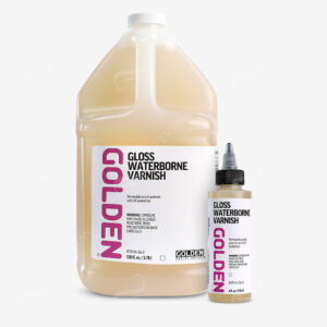GOLDEN : WATERBORNE ACRYLIC VARNISH GLOSS