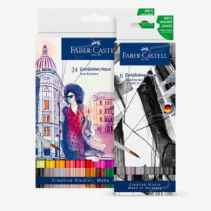 FABER-CASTELL : GOLDFABER AQUA DUAL MARKER SETS