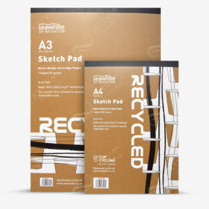 SEAWHITE : CUPCYCLING CARTRIDGE PAPER SKETCH PAD