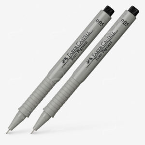 FABER-CASTELL : ECCO PIGMENT SKETCHING PENS BLACK