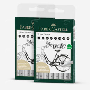 FABER-CASTELL : ECCO PIGMENT SKETCHING PEN SETS BLACK