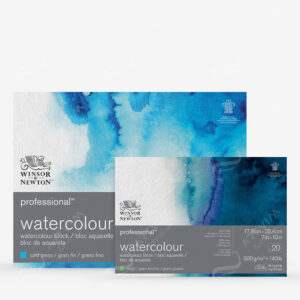 WINSOR & NEWTON : PROFESSIONAL WATERCOLOUR PAPER BLOCKS