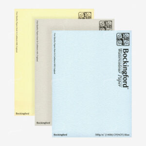 BOCKINGFORD : TINTED WATERCOLOUR PAPER SHEETS