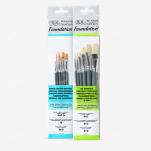 WINSOR & NEWTON : FOUNDATION WATERCOLOUR BRUSH SETS