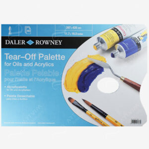 DALER-ROWNEY : TEAR OFF PALETTES - FOR OIL & ACRYLIC