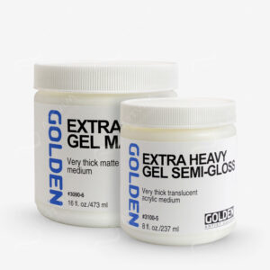 GOLDEN : EXTRA HEAVY GEL MEDIUMS