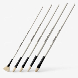 DALER-ROWNEY : GRADUATE LONG HANDLED BRISTLE BRUSHES