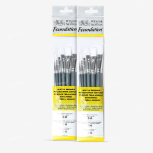 WINSOR & NEWTON : FOUNDATION ACRYLIC BRUSH SETS