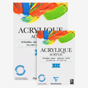 CLAIREFONTAINE : 360GSM ACRYLIC PAINTING PAPER PADS