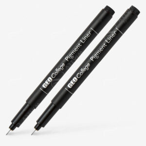 ARISTO : GEO COLLEGE PIGMENT LINER PENS BLACK