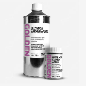 GOLDEN : MSA (MINERAL SPIRIT ACRYLIC) VARNISHES
