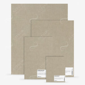 JACKSON'S : HANDMADE BOARDS CLEAR GLUE SIZED FINE LINEN ON MDF BOARD CL696