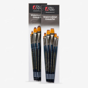 PRO ARTE : MASTERTOUCH AQUAMARINE WATERCOLOUR & GOUACHE BRUSH SETS