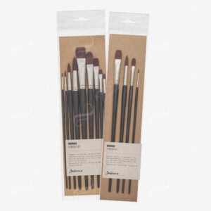 JACKSON'S : SHINKU DARK RED SYNTHETIC BRUSHES SETS