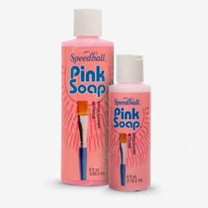 SPEEDBALL : PINK SOAP BRUSH CLEANER