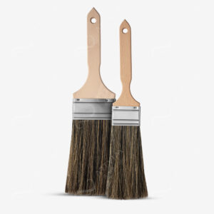 HANDOVER : PURE BRISTLE FLOGGING BRUSHES METAL FERRULE