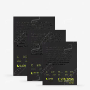 STONEHENGE : AQUA BLACK WATERCOLOUR PAPER PADS