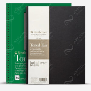 STRATHMORE : 400 SERIES HARDBOUND TONED SKETCH PADS