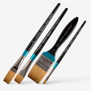 DALER-ROWNEY : AQUAFINE WATERCOLOUR BRUSHES FLATS