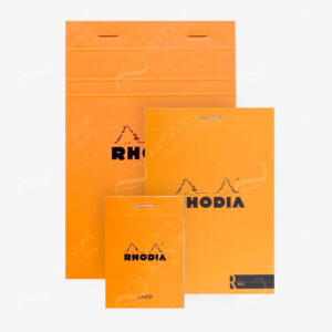 RHODIA : BASICS LINED PAD ORANGE COVER