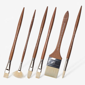 WINSOR & NEWTON : ARTISTS' OIL SYNTHETIC HOG BRUSHES