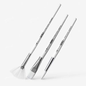 PRO ARTE : POLAR WHITE NYLON BRUSHES