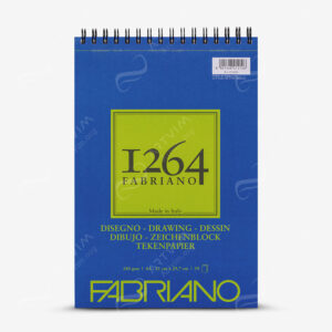 Fabriano : 1264 Series Spiral Sketch Pad : 180 Gsm : 21 X 30 Cm (A4)