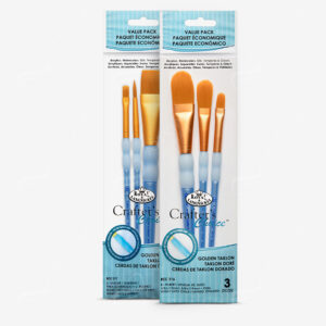ROYAL & LANGNICKEL : GOLDEN TAKLON BRUSH SETS