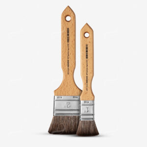 HANDOVER : SYNTHETIC SQUIRREL FLAT BRUSHES