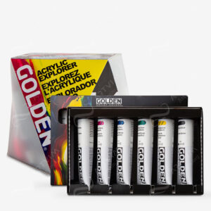 GOLDEN : HEAVY BODY ACRYLIC PAINT SETS