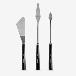 JACKSON'S : EXTRA OFFSET CRANK PAINTING KNIVES