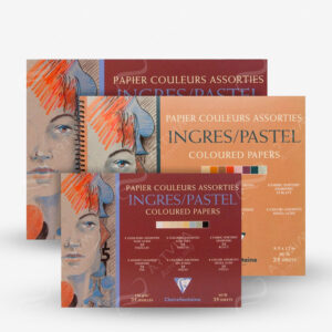 CLAIREFONTAINE : INGRES PASTEL PAPER PADS