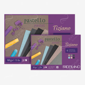 FABRIANO : TIZIANO PASTEL PAPER GUMMED PADS