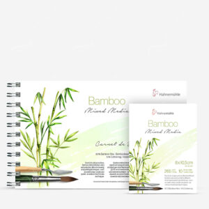 HAHNEMUEHLE : BAMBOO MIXED MEDIA PAPER GUMMED PADS