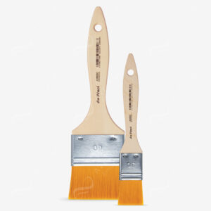 DA VINCI : SYNTHETIC PLAINWOOD HANDLE MOTTLER BRUSHES