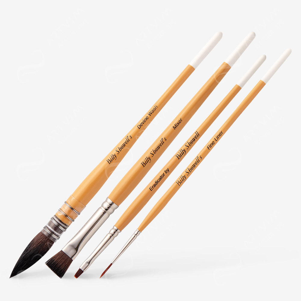 BILLY SHOWELL : SYNTHETIC BRUSHES
